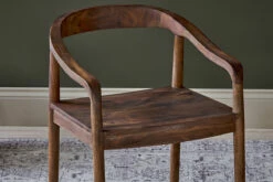 Anbu Acacia Dining Chair - Washed Walnut -furniture Sales Store AC15 3