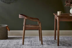 Anbu Acacia Dining Chair - Washed Walnut -furniture Sales Store AC15 5