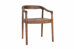Anbu Acacia Dining Chair - Washed Walnut -furniture Sales Store AC1502 WB