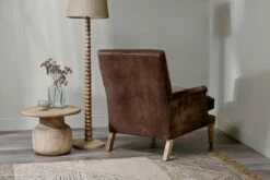 Nalla Velvet Armchair - Mocha 16 Nalla Velvet Armchair - Mocha -furniture Sales Store AC17 6