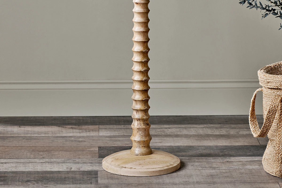 Avisa Mango Wood Floor Lamp 4 Avisa Mango Wood Floor Lamp - Image 2