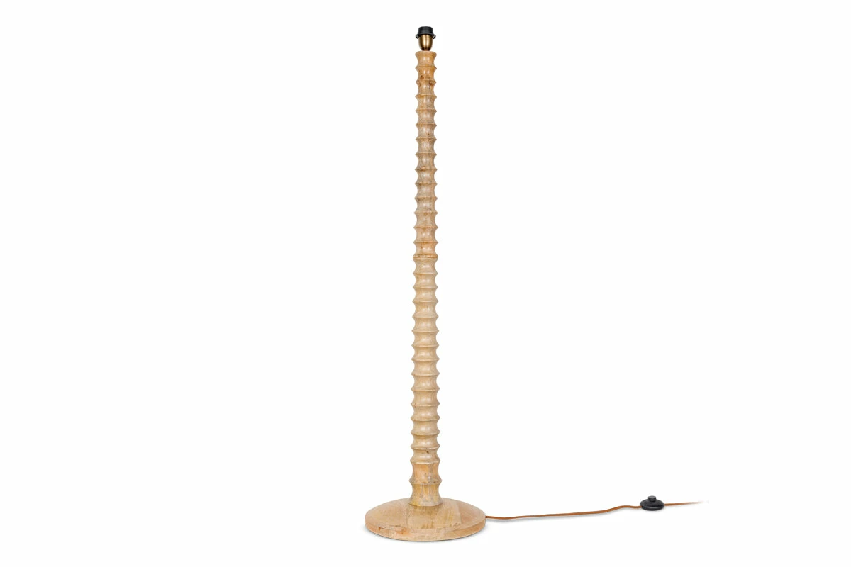 Avisa Mango Wood Floor Lamp 6 Avisa Mango Wood Floor Lamp - Image 4