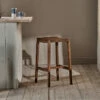 Anbu Acacia Counter Stool - Washed Walnut 1 Anbu Acacia Counter Stool - Washed Walnut -furniture Sales Store AS18 1