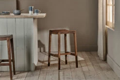 Anbu Acacia Counter Stool - Washed Walnut