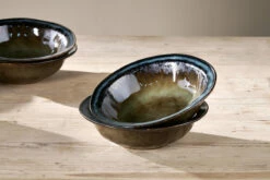 Cali Bowl - Earth Blue 12 Cali Bowl - Earth Blue -furniture Sales Store CB16 4