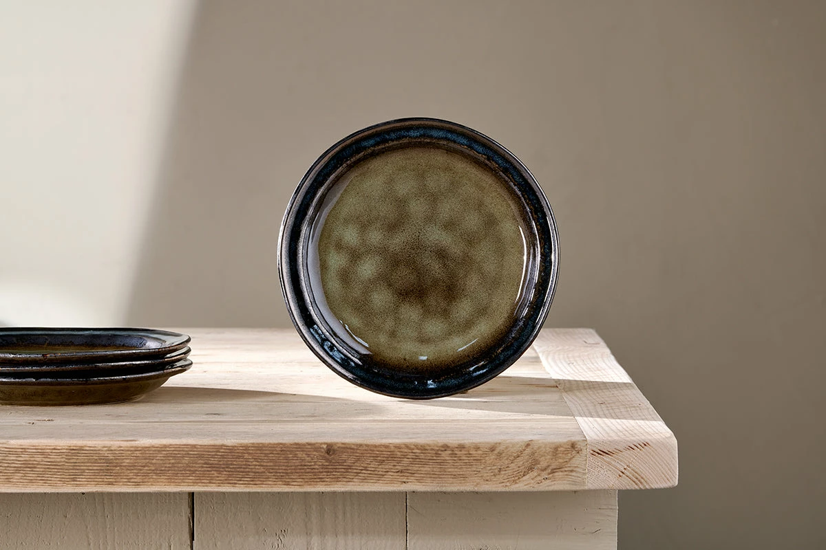 Cali Side Plate - Earth Blue 3 Cali Side Plate - Earth Blue