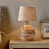 Drisana Mango Wood Bedside Table Lamp 1 Drisana Mango Wood Bedside Table Lamp -furniture Sales Store DL03 1