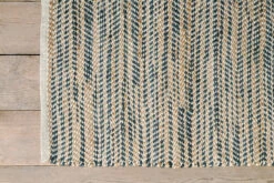 Faiyaz Jute Rug - Natural & Dark Blue 16 Faiyaz Jute Rug - Natural & Dark Blue -furniture Sales Store FR01 5