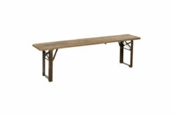 Hanita Mango Wood Folding Bench -furniture Sales Store HB2302 WB