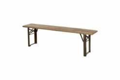 Hanita Mango Wood Folding Bench -furniture Sales Store HB2303 WB
