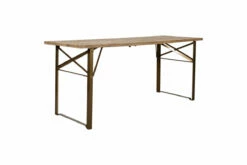Hanita Mango Wood Folding Dining Table -furniture Sales Store HT0502 WB