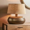 Lumbu Lamp - Antique Brass - Large -furniture Sales Store LL34 1