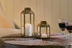 Maro Brass Lantern - Tall 12 Maro Brass Lantern - Tall -furniture Sales Store ML49 5