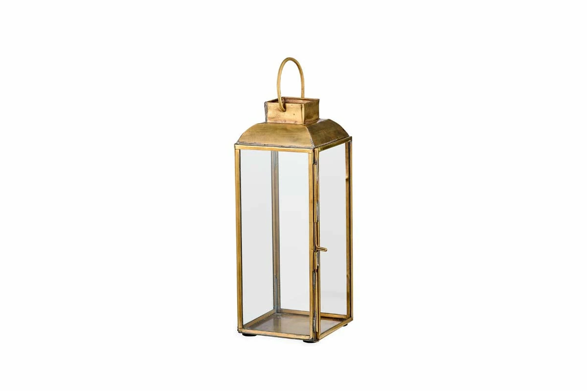 Maro Brass Lantern - Tall 8 Maro Brass Lantern - Tall - Image 6