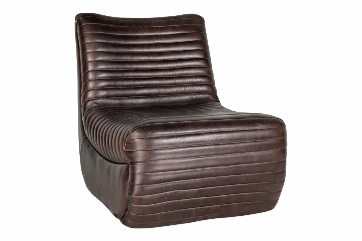 Navya Ribbed Leather Chair 10 Navya Ribbed Leather Chair - Image 8