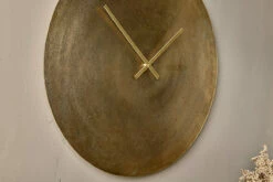 Okota Wall Hung Clock - Antique Brass - Large -furniture Sales Store OC07 3