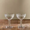 Santosa Champagne Glass - Clear (Set Of 2) -furniture Sales Store SG13 1