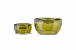 Sakha Recycled Glass Tealight Holder - Green (Set Of 2) 9 Sakha Recycled Glass Tealight Holder - Green (Set Of 2) -furniture Sales Store SH0601 WB
