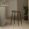 Samaira Leather Counter Stool -furniture Sales Store SS12 1
