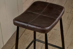 Samaira Leather Counter Stool -furniture Sales Store SS12 4