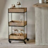 Soma Mango Wood Storage Trolley 1 Soma Mango Wood Storage Trolley -furniture Sales Store ST11 1