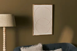 Suheed Cotton & Mango Wood Wall Art - Natural