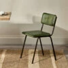 Ukari Leather Dining Chair - Rich Green 1 Ukari Leather Dining Chair - Rich Green -furniture Sales Store UC12 1