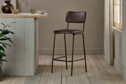 Ukari Counter Chair - Chocolate Brown