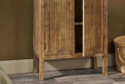 Yasha Reeded Mango Wood Cabinet 15 Yasha Reeded Mango Wood Cabinet -furniture Sales Store YC08 4
