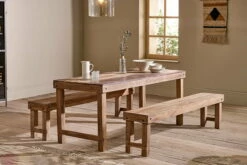 Aarna Reclaimed Bench - Natural - Small -furniture Sales Store nkuku aarna reclaimed bench natural small 5055672415237 31976892956848