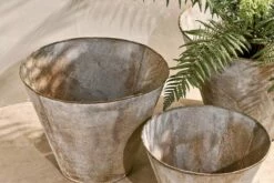 Abari Tapered Planter -furniture Sales Store nkuku abari tapered planter 31010501984432