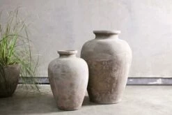 Affiti Clay Tapered Pot - Small