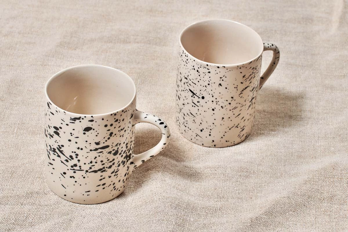Ama Splatter Mug - Tall (Set Of 2) 5 Ama Splatter Mug - Tall (Set Of 2) - Image 3