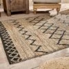 Ambara Jute Rug - Black & Natural - 150 X 240cm 1 Ambara Jute Rug - Black & Natural - 150 X 240cm -furniture Sales Store nkuku ambara jute rug 29568225116336
