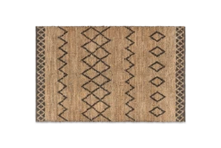 Ambara Jute Rug - Black & Natural - 150 X 240cm 9 Ambara Jute Rug - Black & Natural - 150 X 240cm -furniture Sales Store nkuku ambara jute rug large black natural 5055672479345 31209420062896