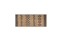 Ambara Jute Runner - Black & Natural - 177 X 66cm 7 Ambara Jute Runner - Black & Natural - 177 X 66cm -furniture Sales Store nkuku ambara jute runner black natural 5055672479352 31209420652720