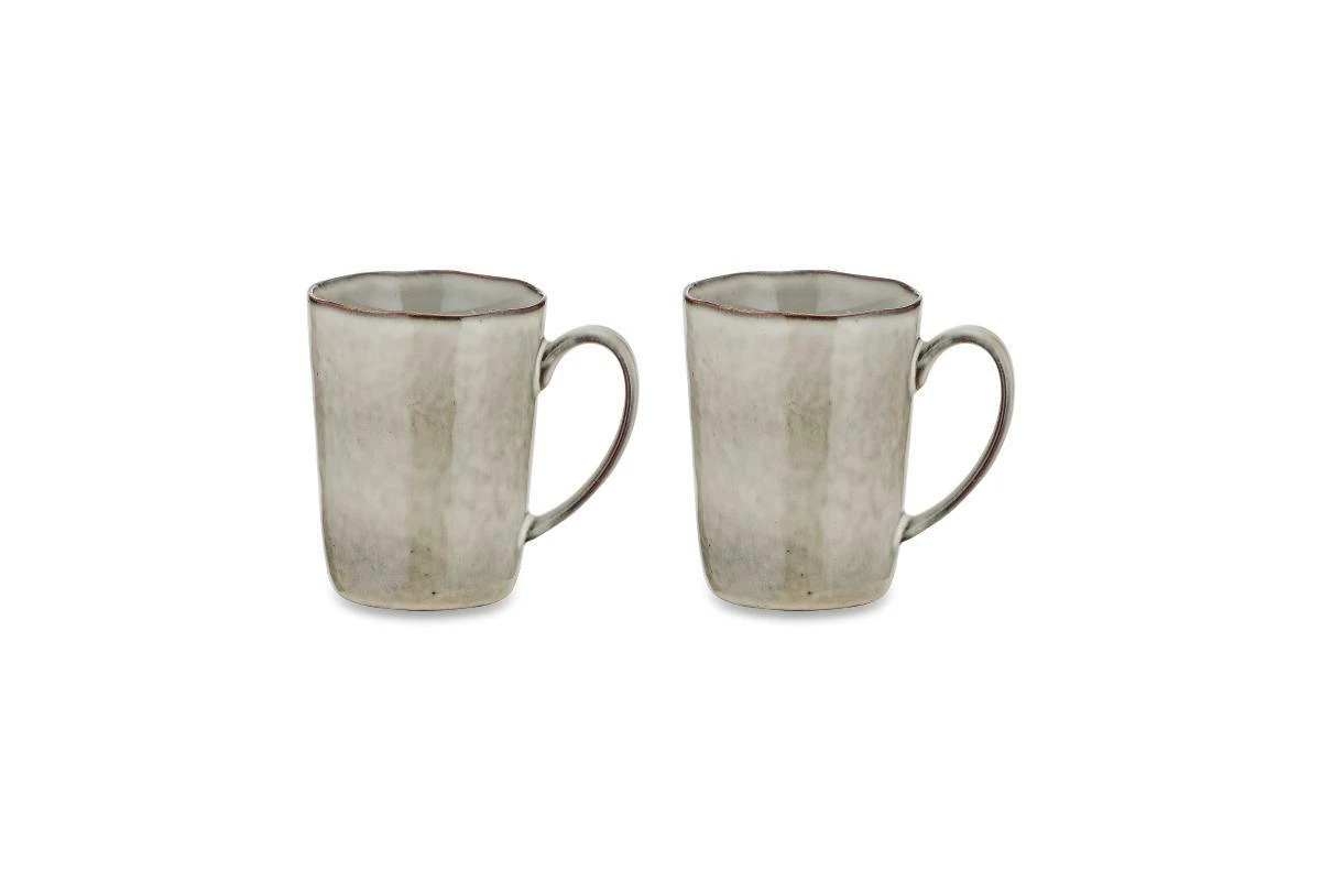 Amina Mug - Cream (Set Of 2) 5 Amina Mug - Cream (Set Of 2) - Image 3