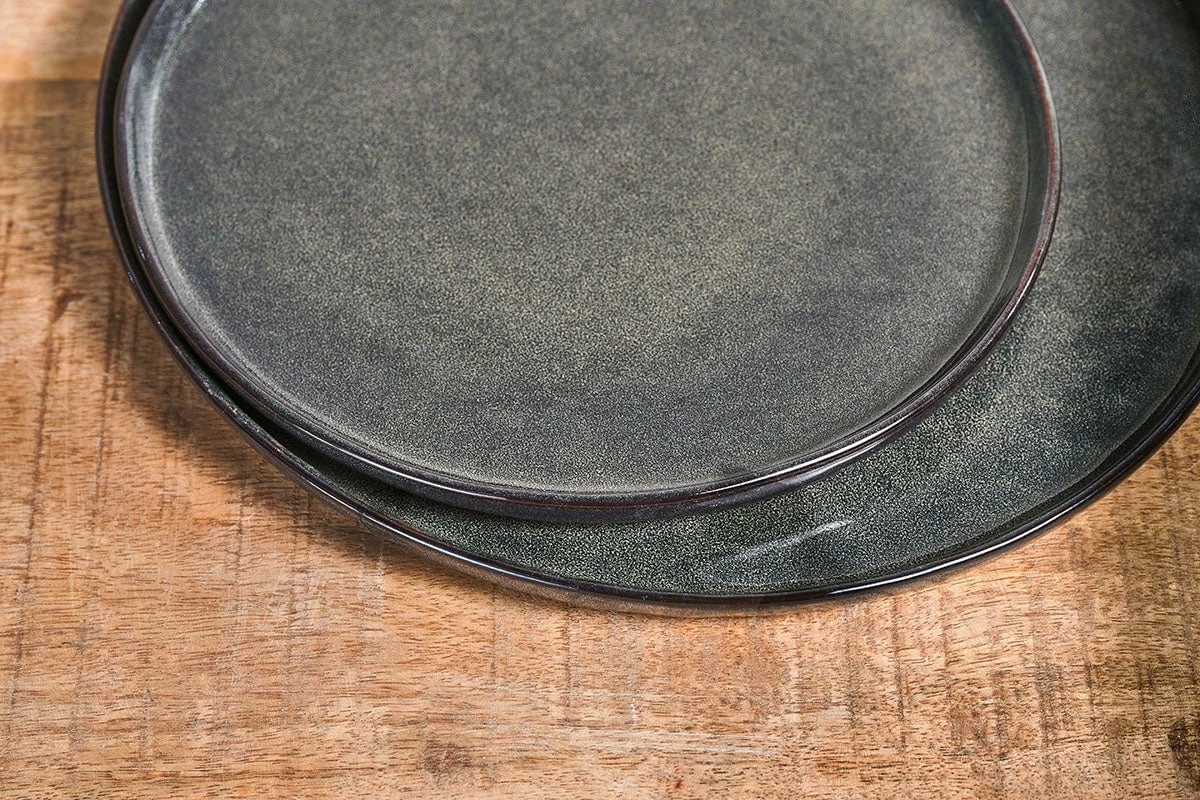 Amina Side Plate - Sea Grey 4 Amina Side Plate - Sea Grey - Image 2