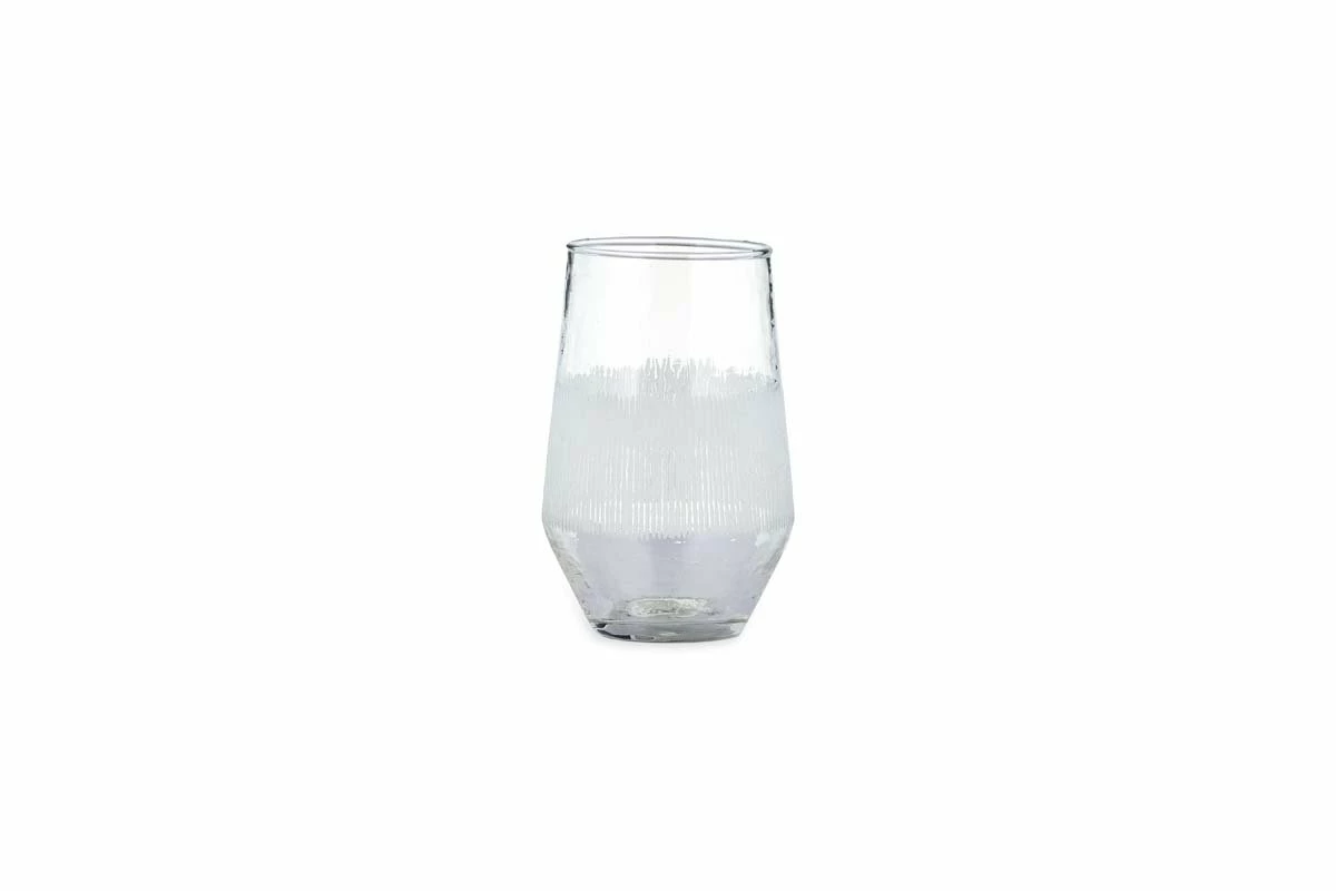 Anara Etched Tumbler - Clear - (Set Of 4) - Small 6 Anara Etched Tumbler - Clear - (Set Of 4) - Small - Image 4