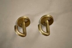 Aniko Iron Ceiling Hook - Brass (Set Of 2) 7 Aniko Iron Ceiling Hook - Brass (Set Of 2) -furniture Sales Store nkuku aniko iron ceiling hook brass set of 2 5055672407850 29557403484336