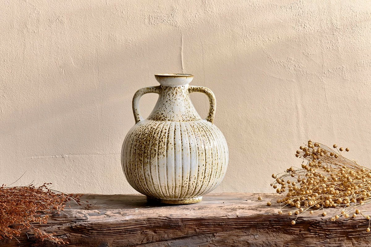 Anjuna Reactive Glaze Decorative Jug 4 Anjuna Reactive Glaze Decorative Jug - Image 2