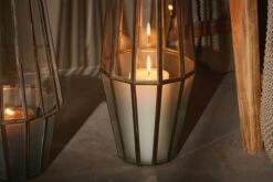 Arar Glass Lantern -furniture Sales Store nkuku arar glass lantern 31976985297072