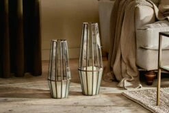 Arar Glass Lantern -furniture Sales Store nkuku arar glass lantern 31976985362608