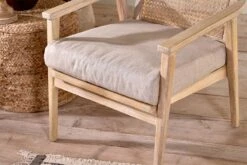 Atri Mango Wood & Cane Occasional Chair -furniture Sales Store nkuku atri mango wood cane occasional chair 5055672410638 31010476884144