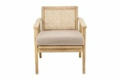 Atri Mango Wood & Cane Occasional Chair -furniture Sales Store nkuku atri mango wood cane occasional chair 5055672410638 31010476916912