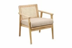 Atri Mango Wood & Cane Occasional Chair -furniture Sales Store nkuku atri mango wood cane occasional chair 5055672410638 31010476982448