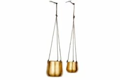 Atsu Brass Hanging Planter 7 Atsu Brass Hanging Planter -furniture Sales Store nkuku atsu brass hanging planter 5055672492146 14976237371501