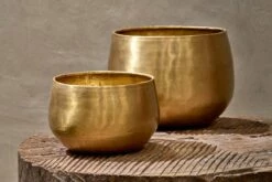 Atsu Brass Planter -furniture Sales Store nkuku atsu brass planter 29522431017136