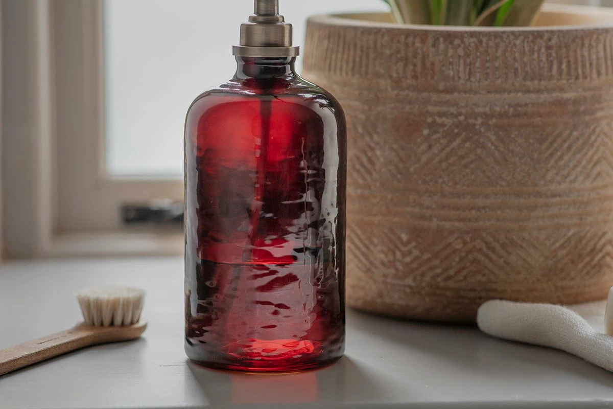 Avamali 1 Litre Recycled Glass Refill Bottle - Plain 4 Avamali 1 Litre Recycled Glass Refill Bottle - Plain - Image 2