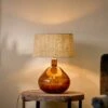 Baba Recycled Glass Lamp - Burnt Amber - Large Wide 2 Baba Recycled Glass Lamp - Burnt Amber - Large Wide -furniture Sales Store nkuku baba glass lamp burnt amber large wide 5055672407164 29464242192560